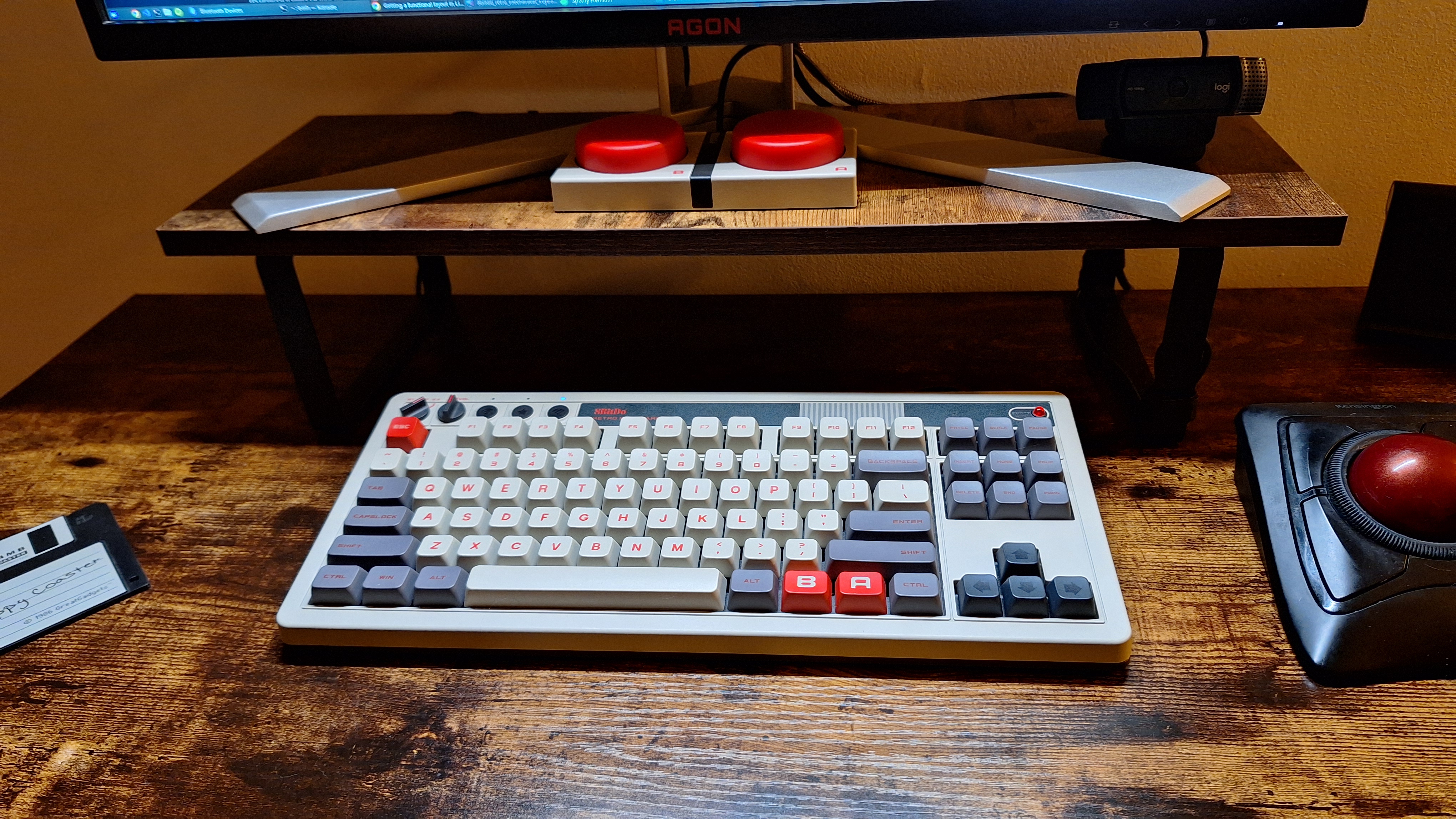 My 8BitDo Retro Mechanical Keyboard, N edition